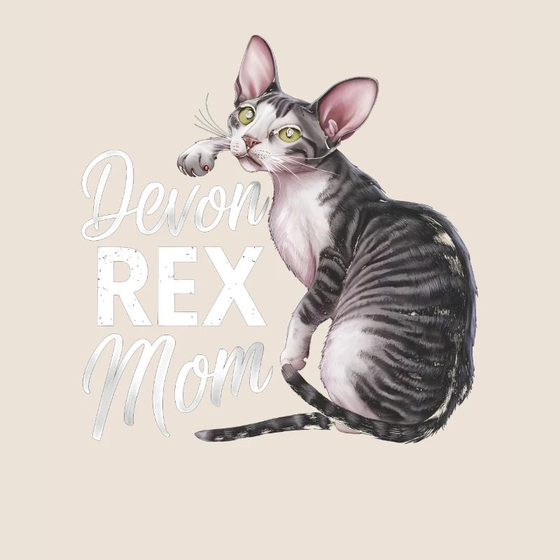 Katze Devon Rex Geschenk