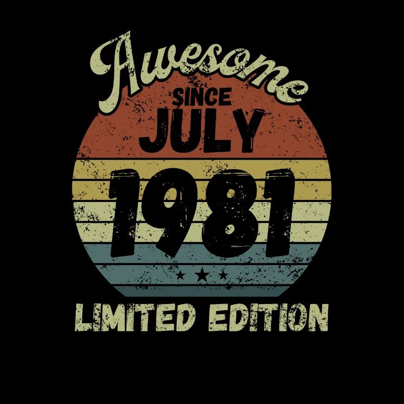 Awesome since July 1981 - Birthday
