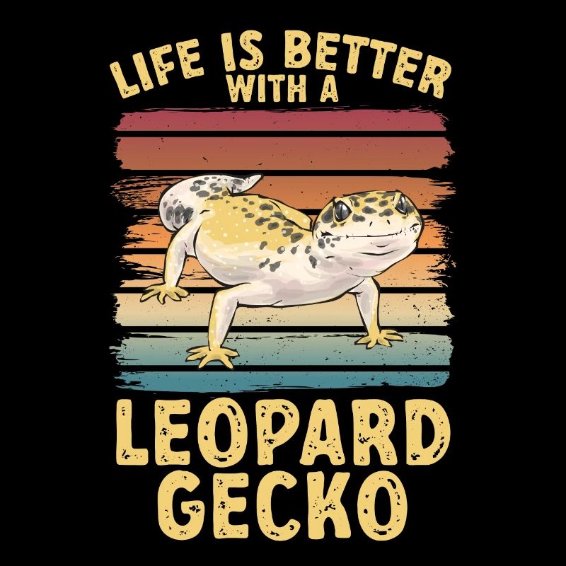 Leopardgecko Reptil Haustier Gecko