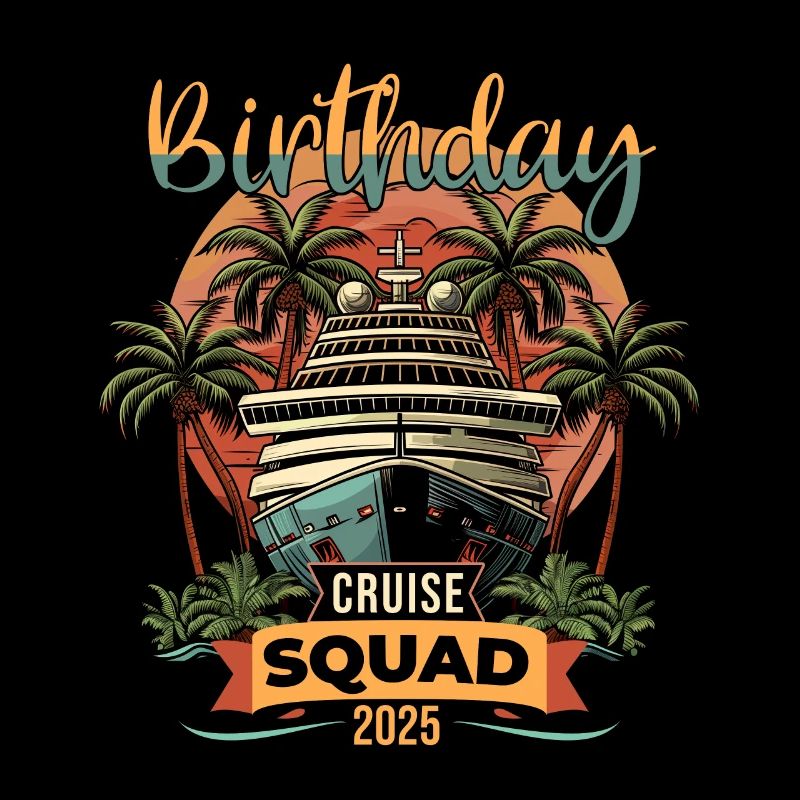 Escouade de croisière d’anniversaire 2025