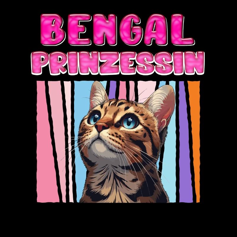 Bengal Chats Maman BENGAL PRINCESSE Drôle