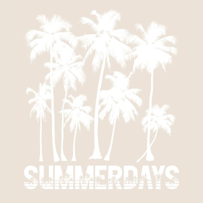 Summerdays with Palm Trees Summertime Sea Beach