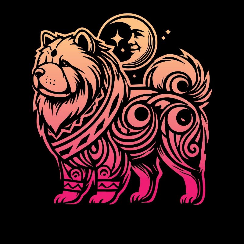 Chow Chow Stammes Moon Phases