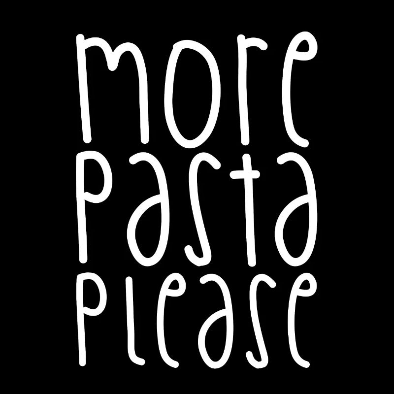 Plus de pâtes s’il vous plaît