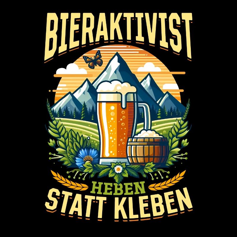 Bieraktivist Heben statt Kleben – Partyspaß