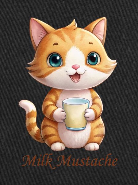 CATS, MILK MUSTACHE