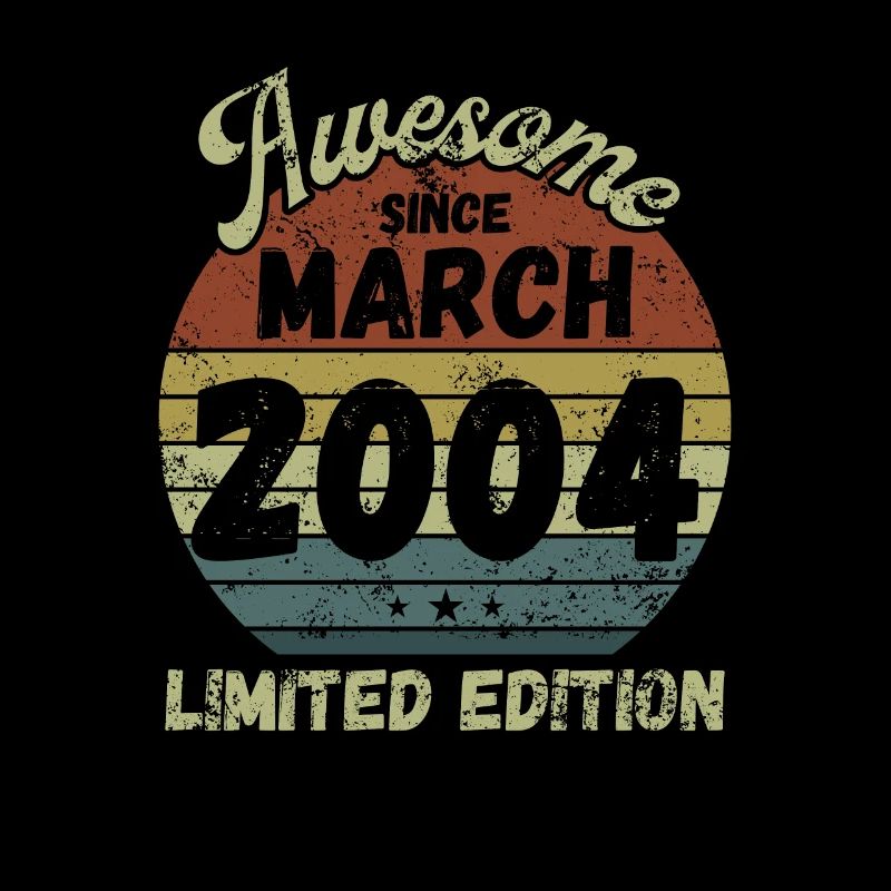Awesome since March 2004 - Geburtstag