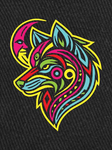 Wolf Tribal Moon Phases
