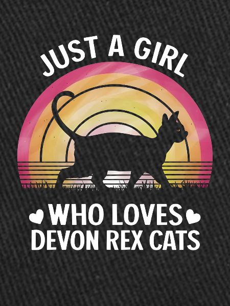 Katze Devon Rex Geschenk