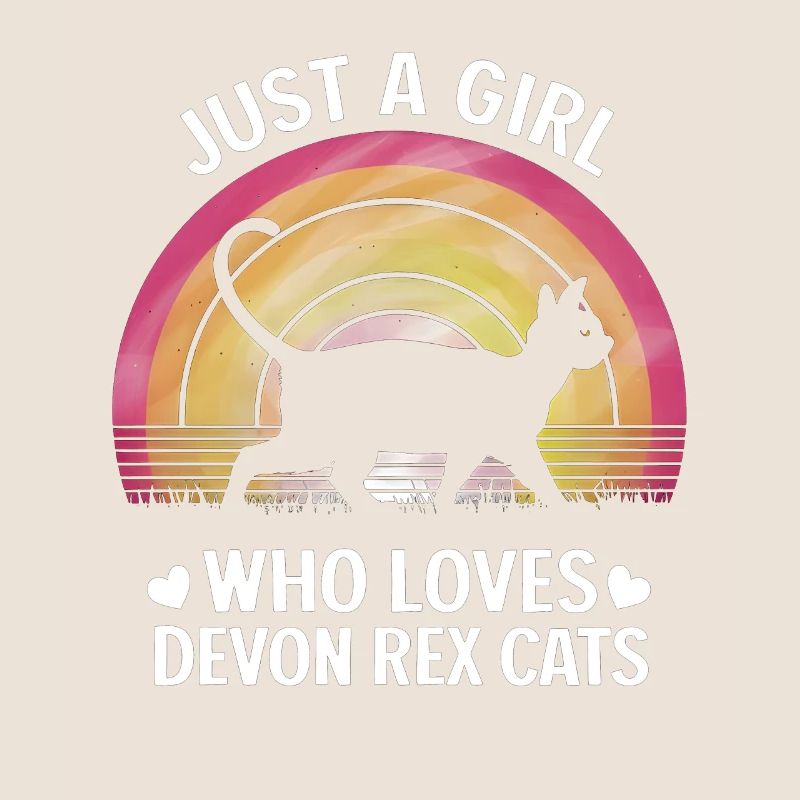 Katze Devon Rex Geschenk