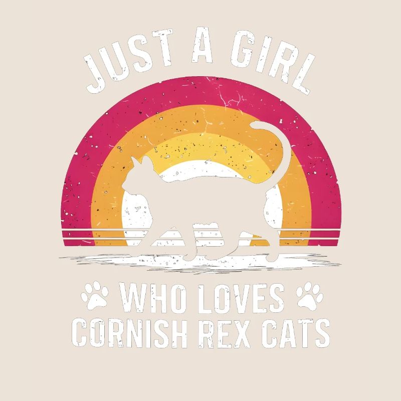 Katze Cornish Rex Geschenk