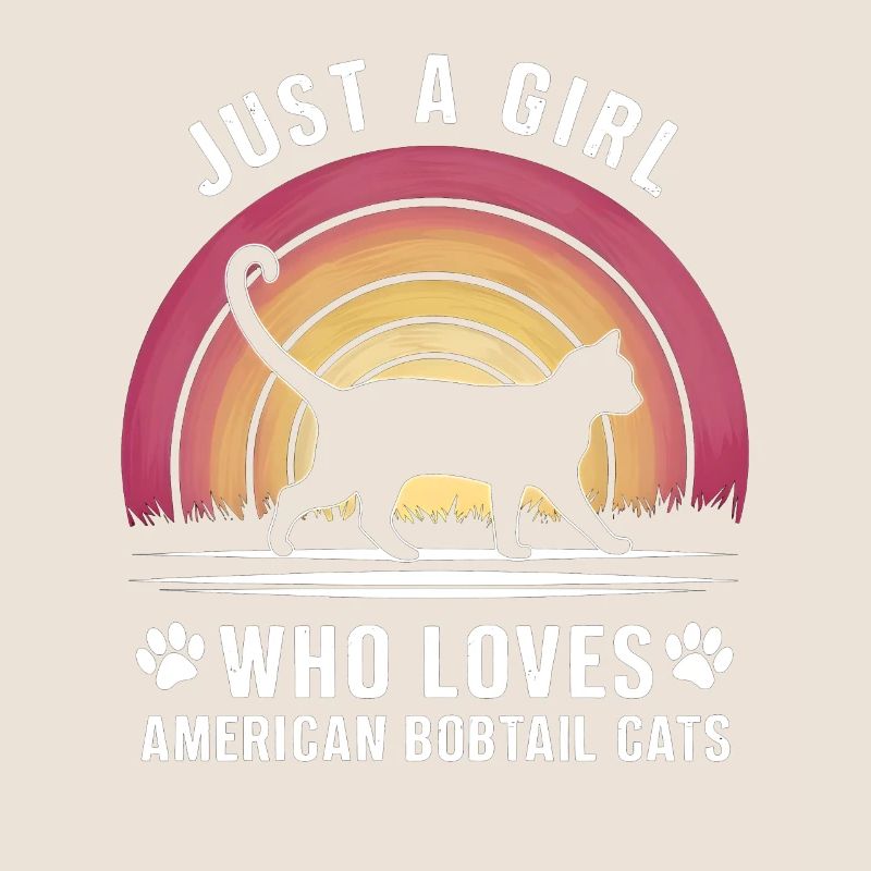 Katze American Bobtail Geschenk