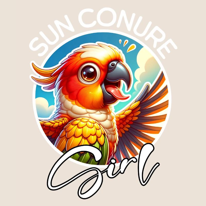 Fille Conure du Soleil