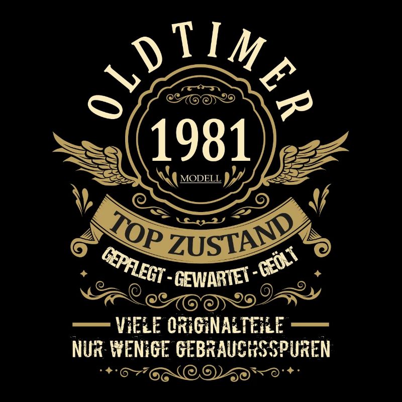 Geburtsjahr 1981 Geburtstag Oldtimer Top Zustand