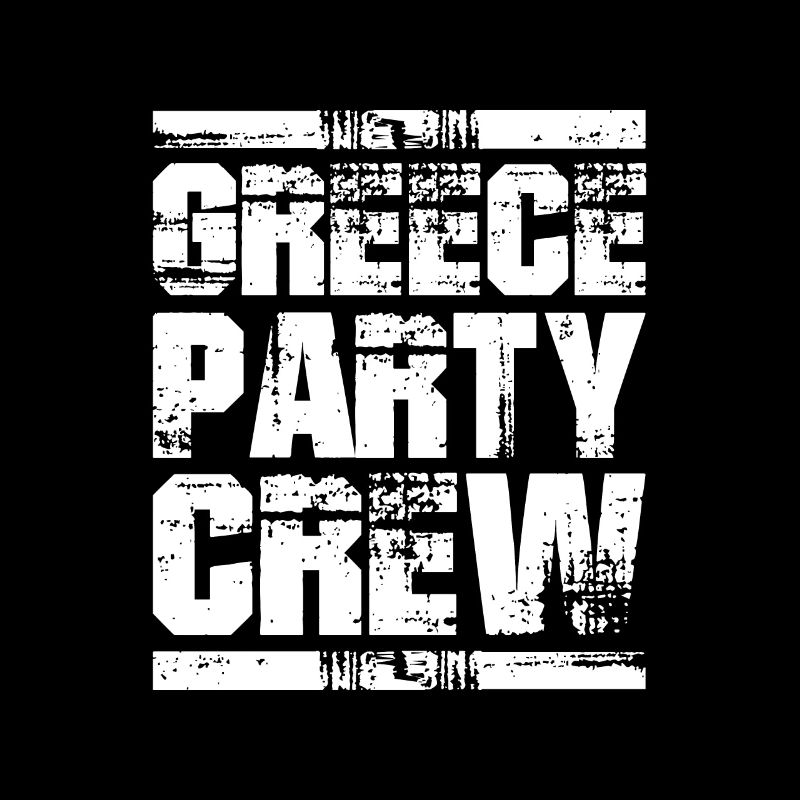 Équipe de vacances de la fête en Grèce