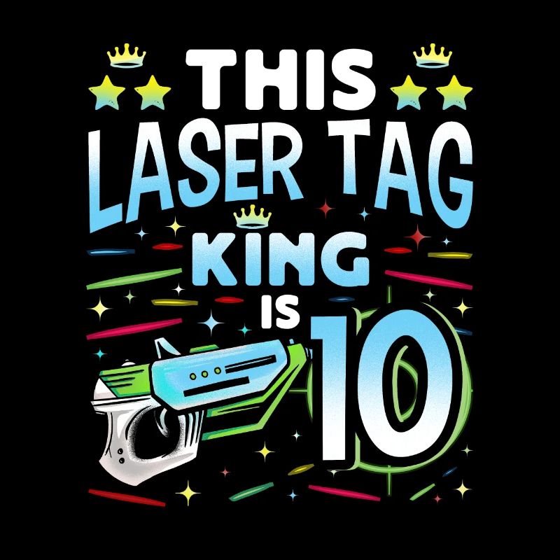 Lasertag King est un garçon de 10 ans Laser Tag intérieur