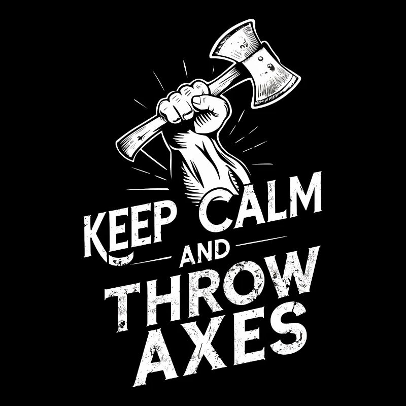 Masters of axe throwing for precise target practice