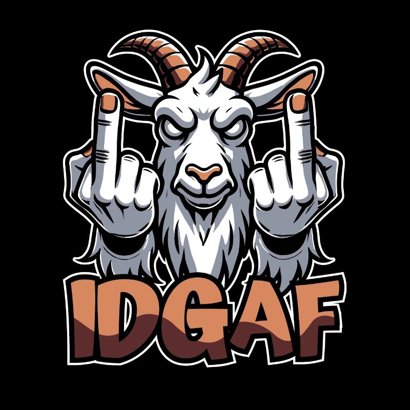 Ziege Idgaf