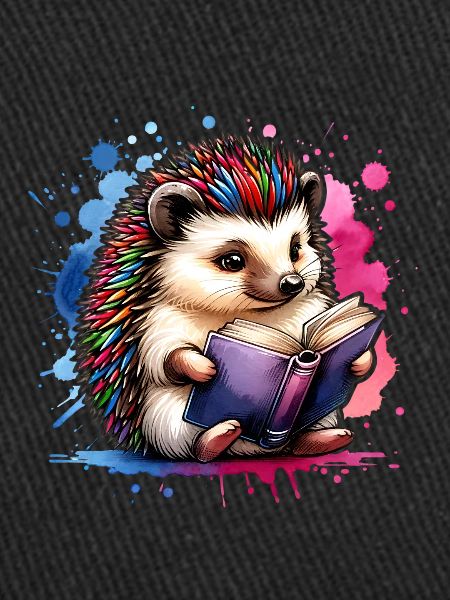 Hedgehogs Reading Books Book