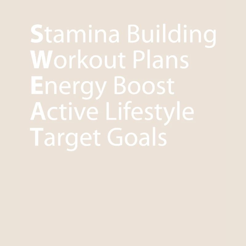 Sweat Endurance Building Training Plans