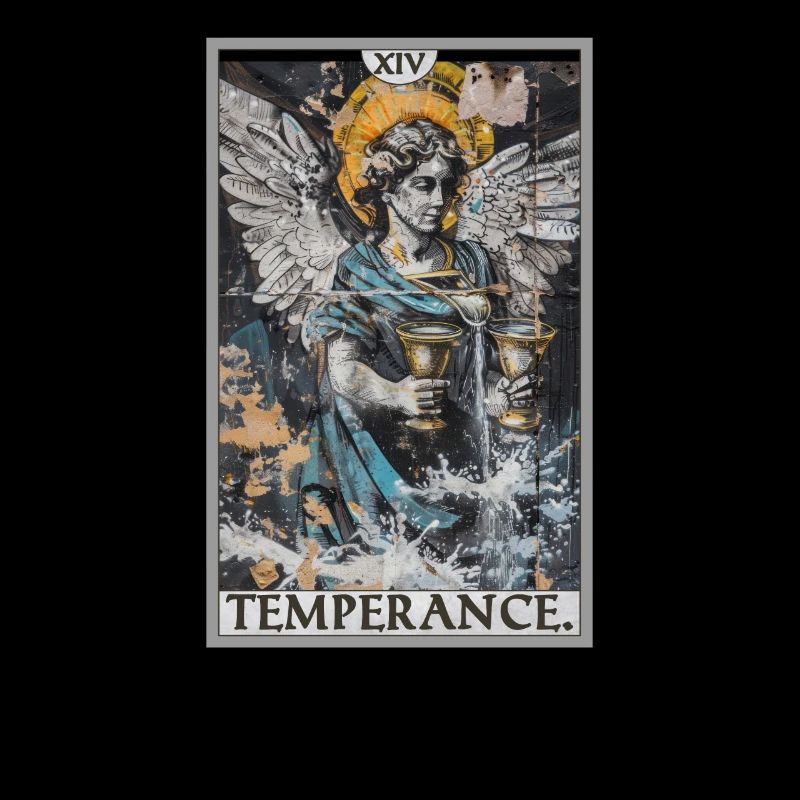 Tarot Card Tarot Card Temperance Temperance