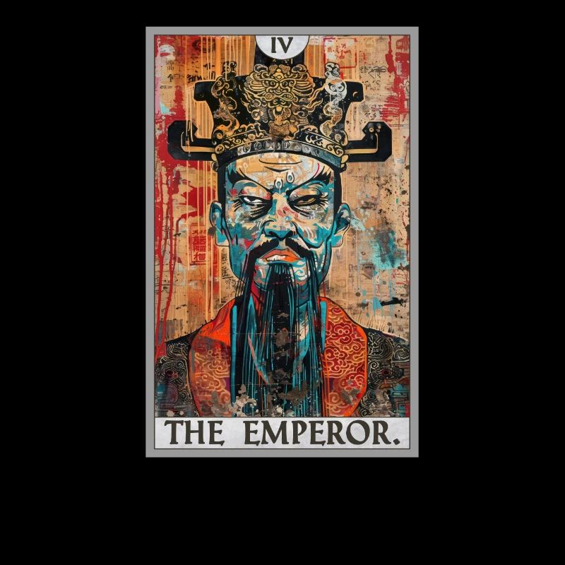 Carte de tarot L’Empereur Le Souverain