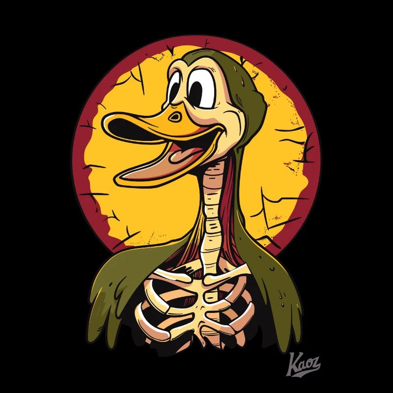 Duck Hunt for a Funny Stupid Skeleton Duck