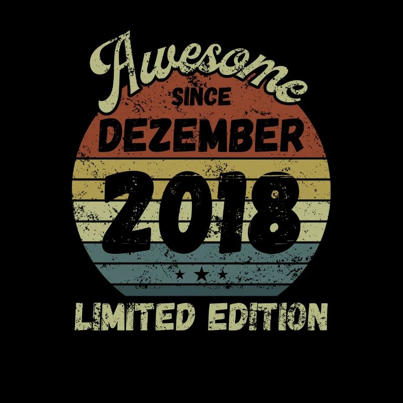 Awesome since December 2018 - Geburtstag