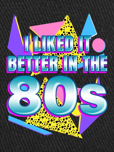 Retro 1980 80s