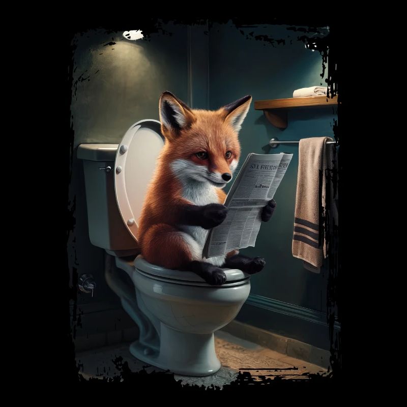 Fuchs-Toilette Geschenk