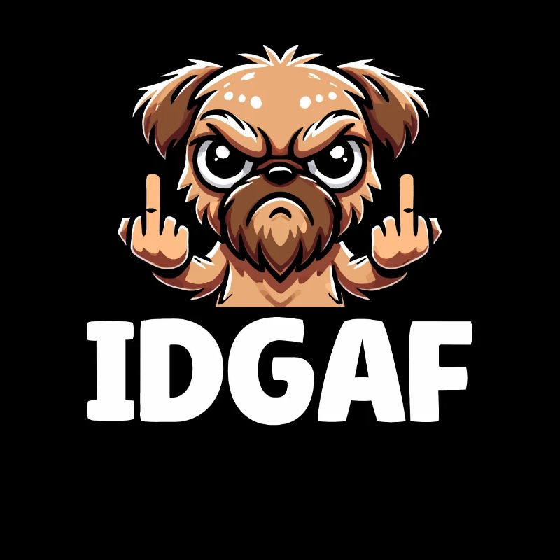 Brussels Griffon Idgaf
