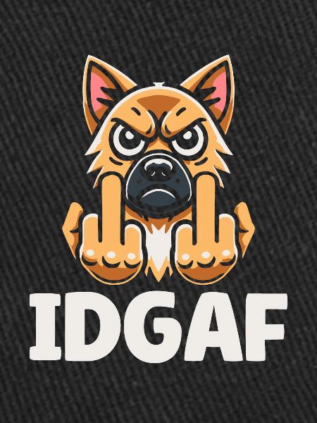 German Shepherd Idgaf