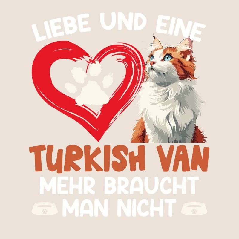 Cat mom LOVE AND A TURKISH VAN IS EVERYTHING
