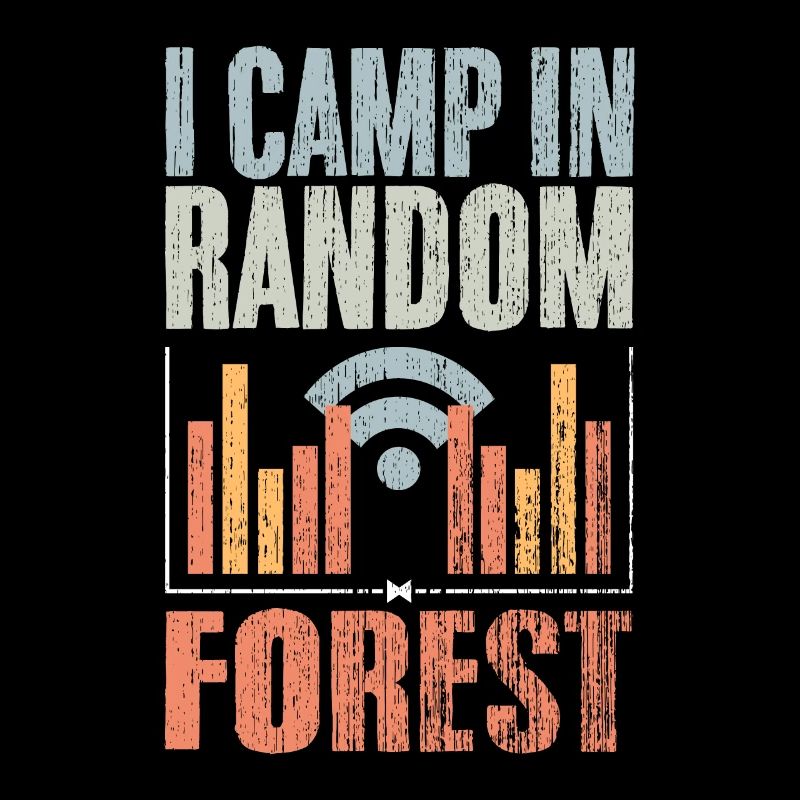 Rétro Je Camp Dans Une Forêt Aléatoire Data Science A Data