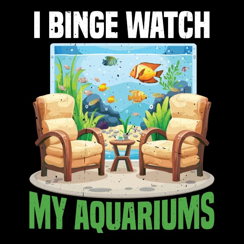 Je regarde mes aquariums en rafale
