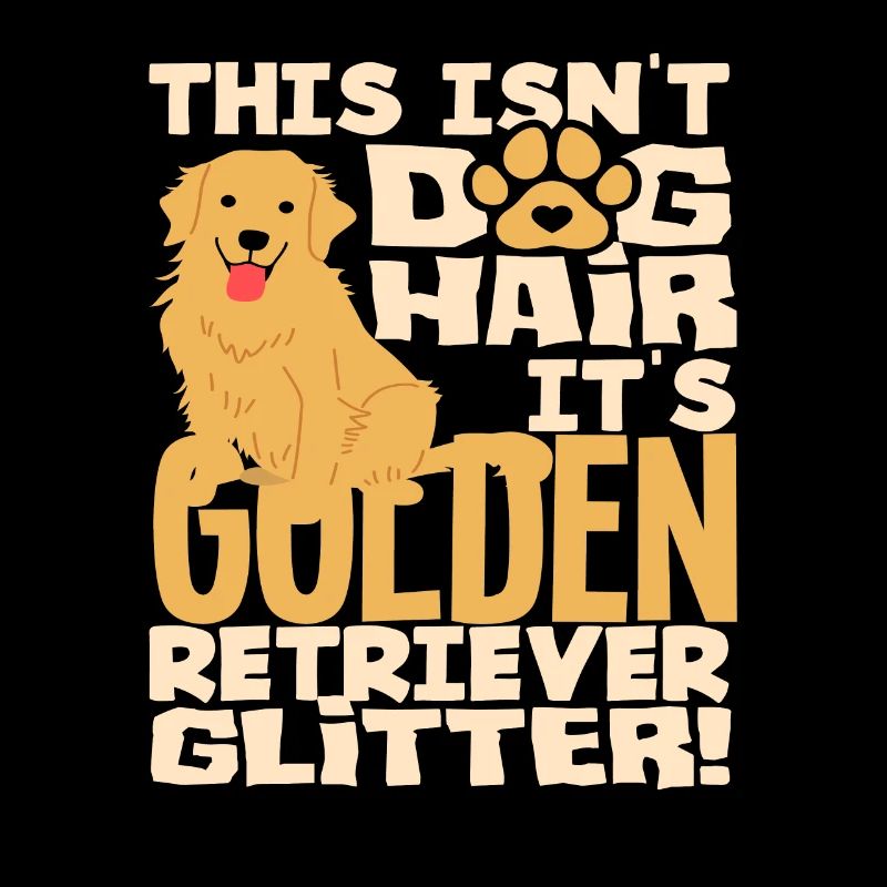 Golden Retriever Glitzer