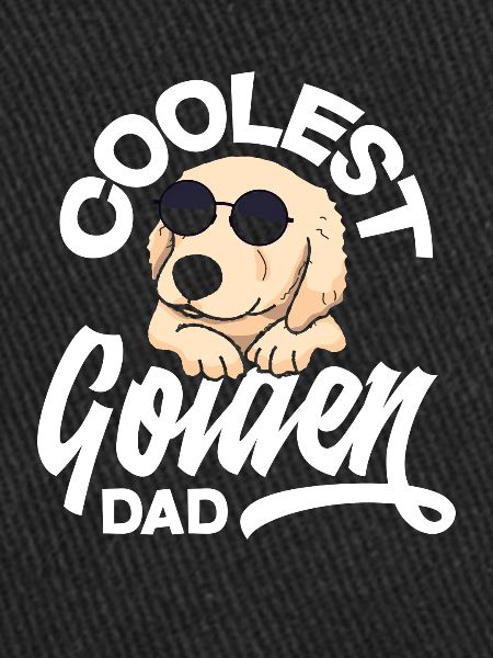 Cool Golden Retriever Dad