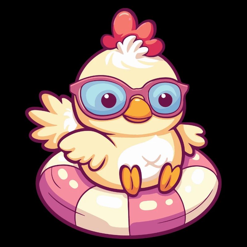 Poulet Été Bande Dessinée
