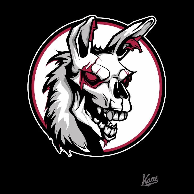 Passive Aggressive Horror Zombie Llama