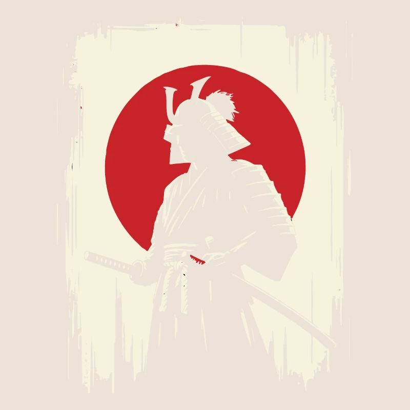 Samurai Ronin Schwertkampf Krieger Geschenk