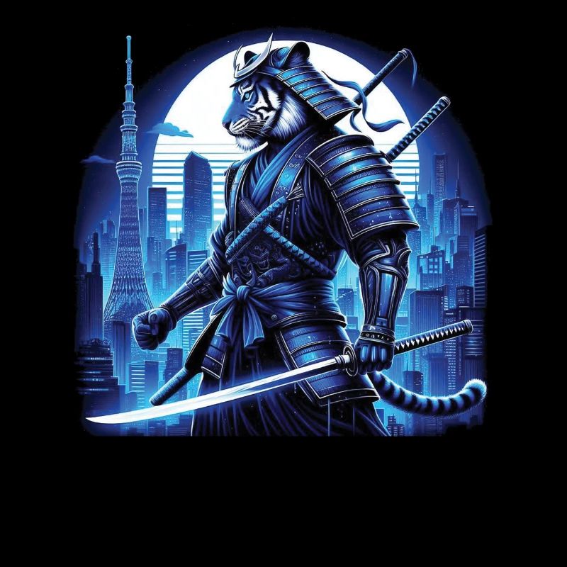 Samurai Ronin Sword Fighting Warrior Gift