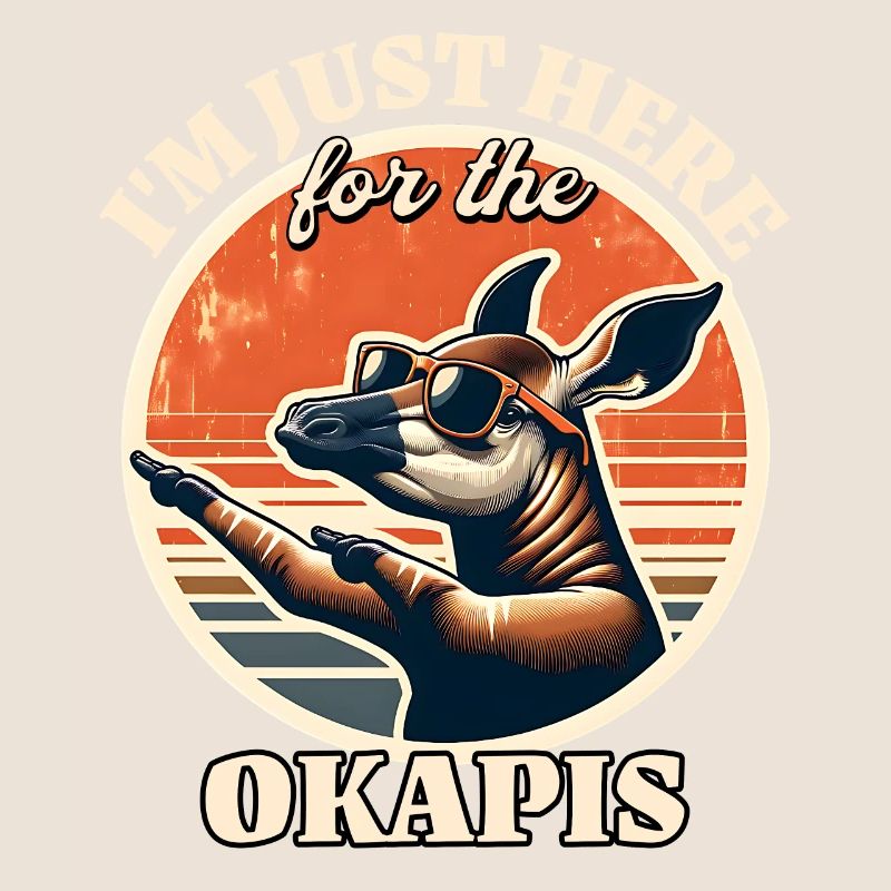 Okapi Waldgiraffe Sprüche