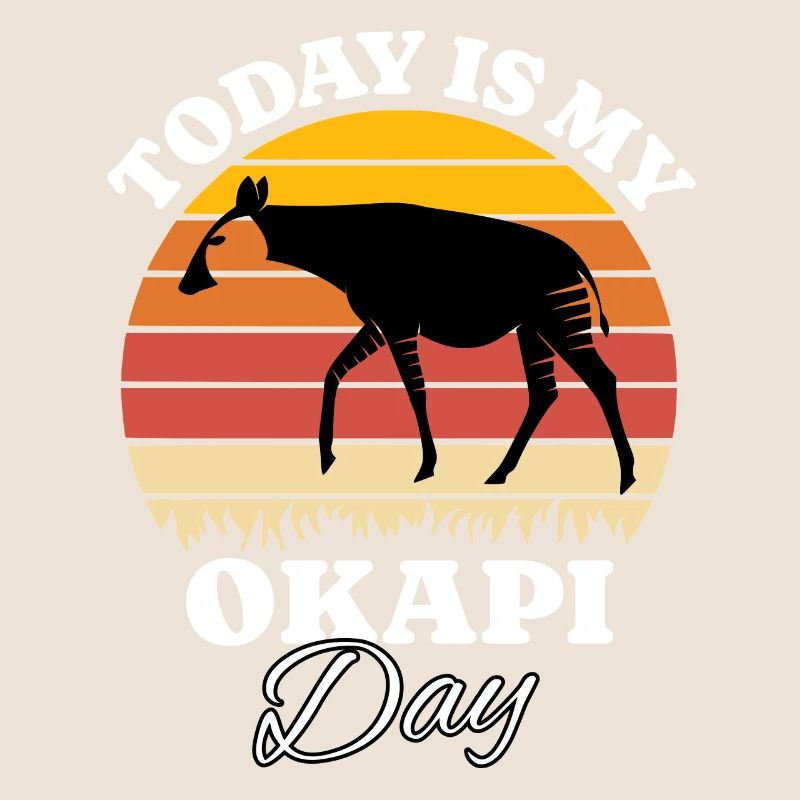 Waldgiraffe Okapi