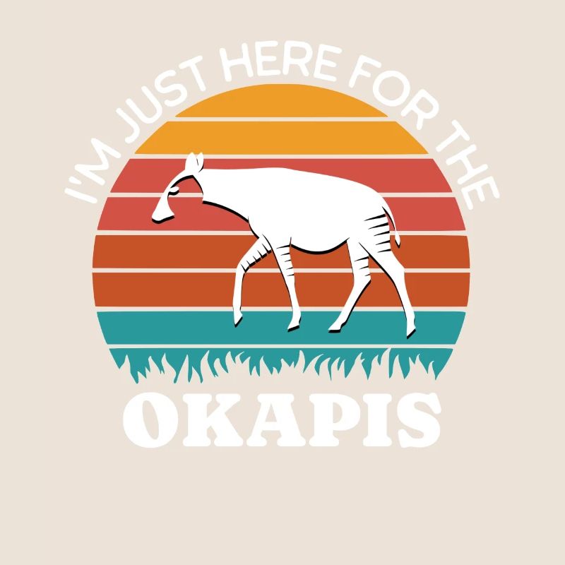 Okapi Waldgiraffe Sprüche