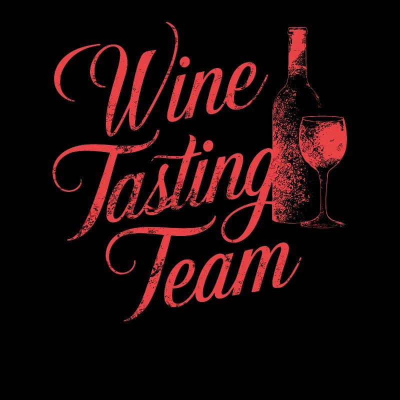 Conception graphique de l’équipe de dégustation de vins