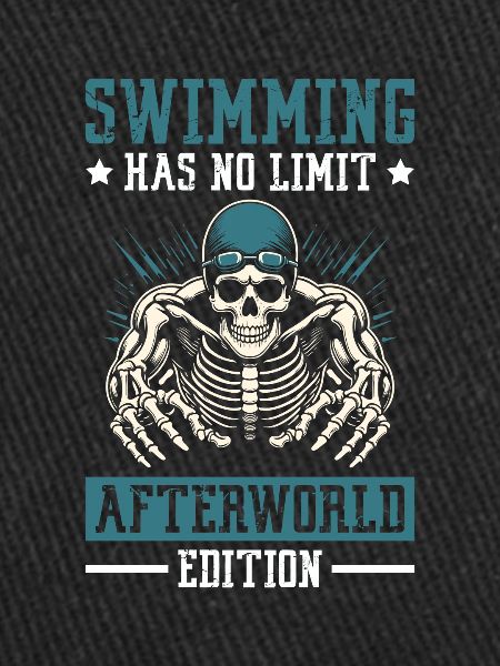 flotteur de natation squelette