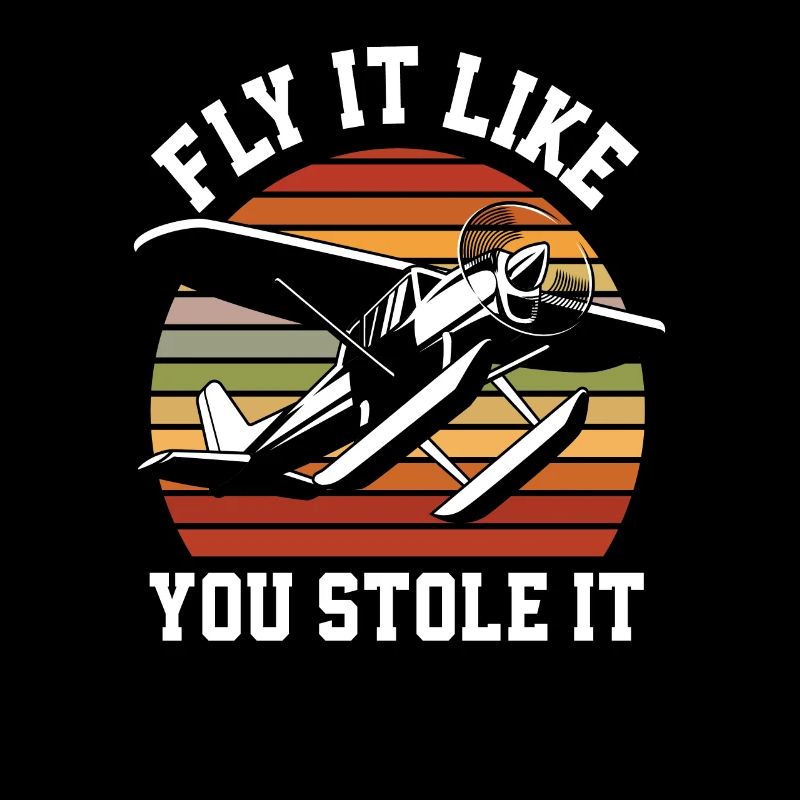 Lustiges Sport Pilot Piloten