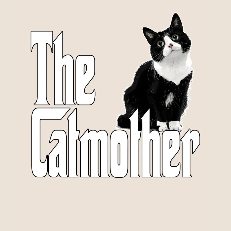 Katze Mutter La Catmother Chat Crazy Maman Maman