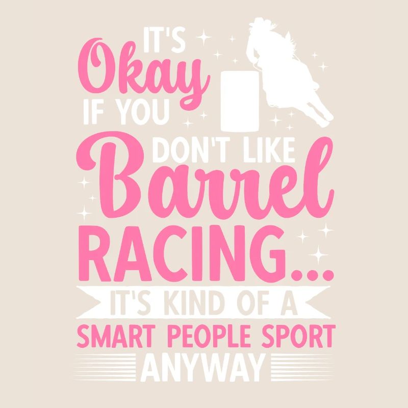 Rodeo Barrel Racing Pferd