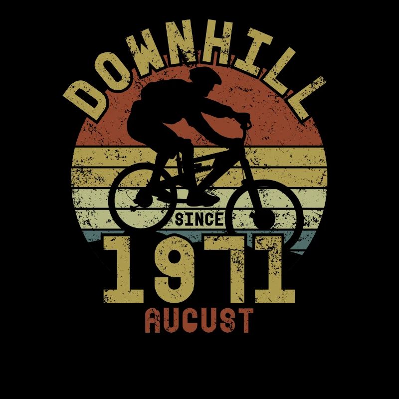 Anniversaire Vélo de descente Août 1971